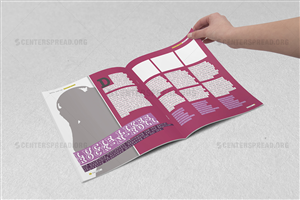 Magazine Design by CENTERSPREAD for Eve-Volution Enterprises | Design: #3282724
