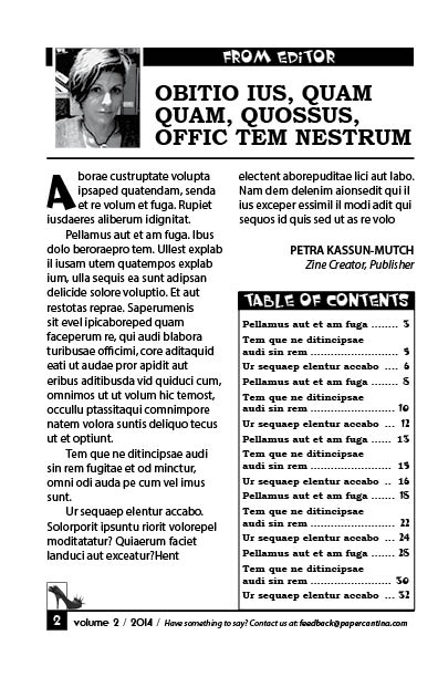 Magazine Design by Michael for Eve-Volution Enterprises | Design #3213908