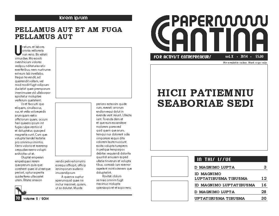 Magazine Design by Michael for Eve-Volution Enterprises | Design #3258120