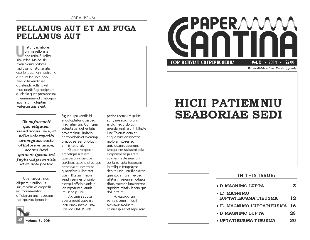 Magazine Design by Michael for Eve-Volution Enterprises | Design: #3277672