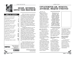 Magazine Design by Michael for Eve-Volution Enterprises | Design: #3277673