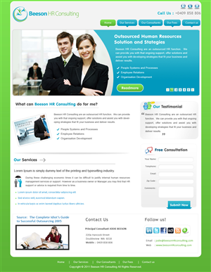 Web Design by webxvision for this project | Design #792875