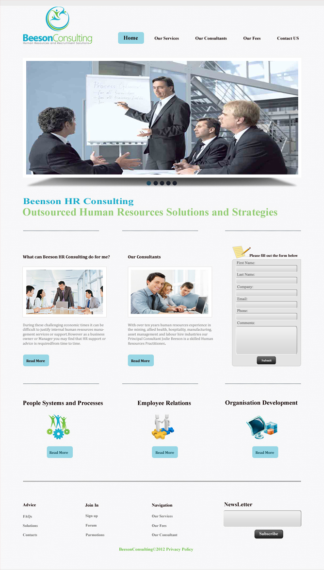 Web Design by Desire Design Solutions for this project | Design #781570