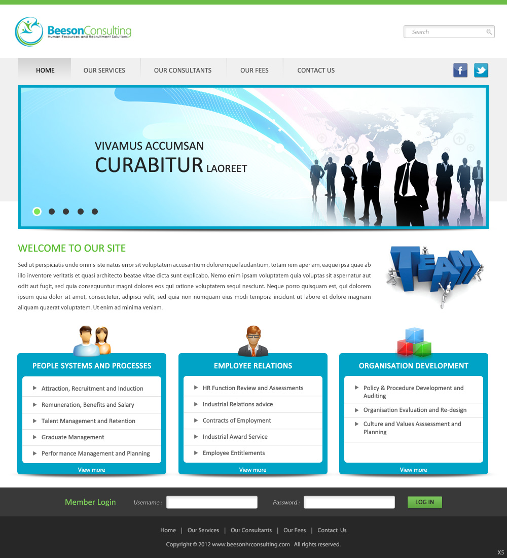 Web Design by pb for this project | Design #781506