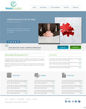 Web Design by pb for this project | Design: #783621