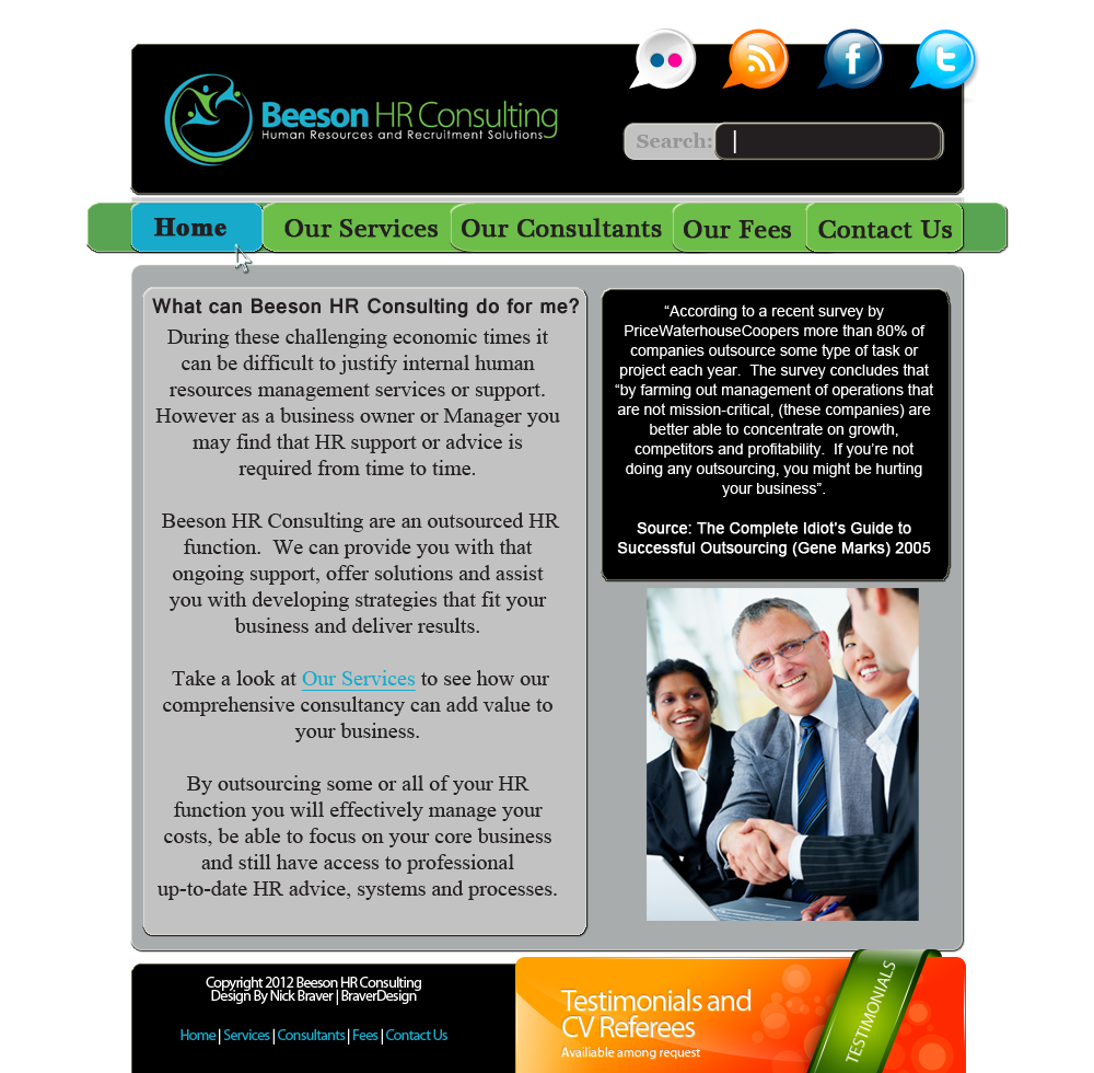 Diseño Web por BraverDesign para este proyecto | Diseño #784686