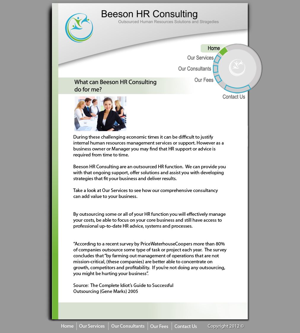 Web Design by Diana Maneva for this project | Design #780920