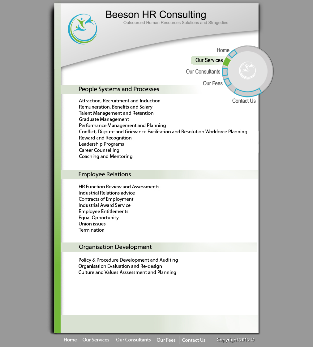 Web Design by Diana Maneva for this project | Design #780925