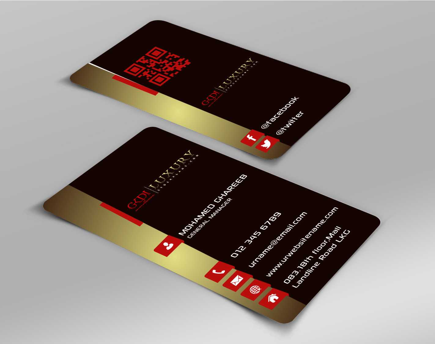 Diseño de Tarjeta de Presentación por AwsomeD para este proyecto | Diseño #3212474