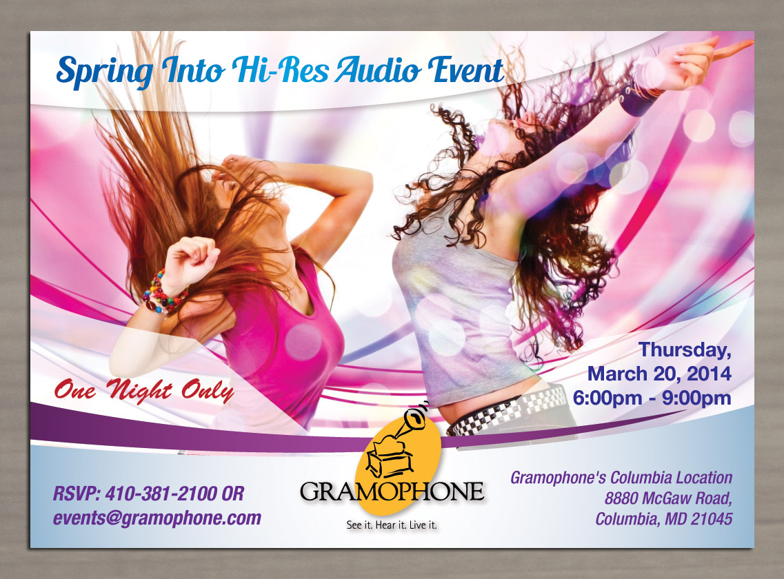 Invitation Design by Sbss for Gramophone | Design #3251221