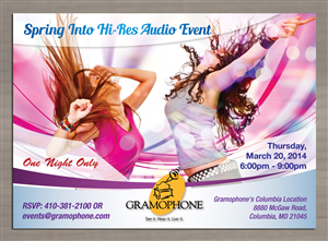 Invitation Design by Sbss for Gramophone | Design: #3251221