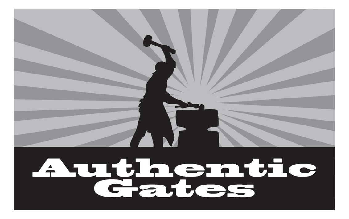 Logo Design by tigerfox for Authentic gates | Design #3245678