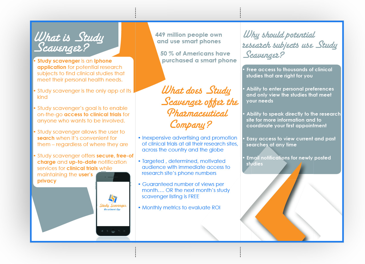 Diseño de Brochure por DAStudioDesigns para este proyecto | Diseño #797774