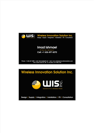 Logo-Design von Matei Sergiu für Wireless Innovation Solutions Inc. | Design: #3309739