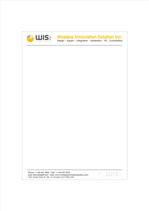 Logo-Design von Matei Sergiu für Wireless Innovation Solutions Inc. | Design: #3309746
