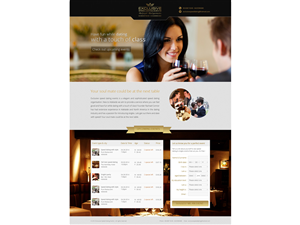 Web Design by webcodex for exclusive speed dating events | Design: #3209272