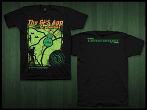 T-shirt Design for Outdoors Navigation Brand | T-shirt Design by denuj