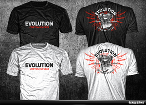 Evolution Custom Cycles T-Shirt