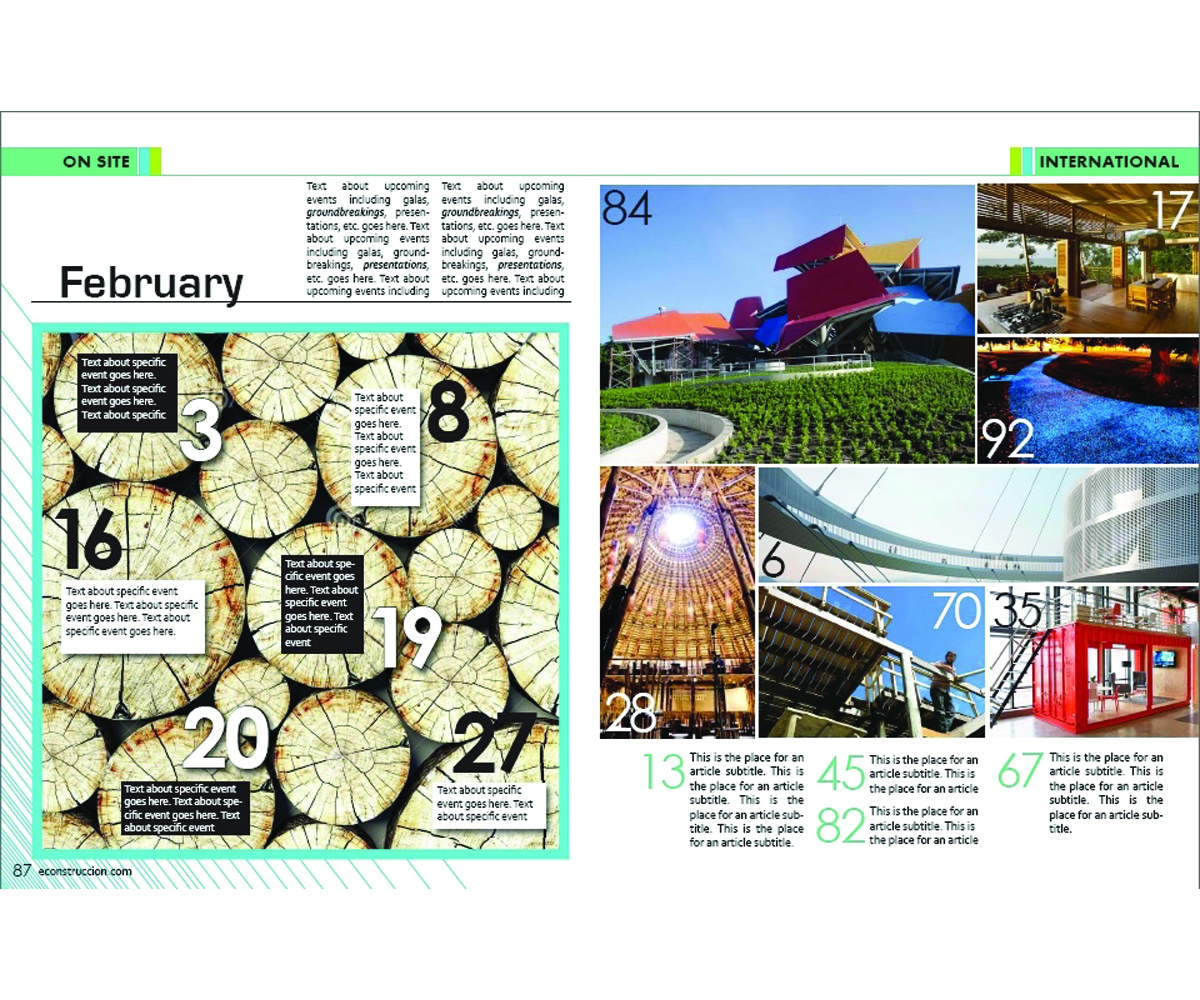 Magazine Design by JessicaRabbit8 for Green Exchange Panama | Design #3257516