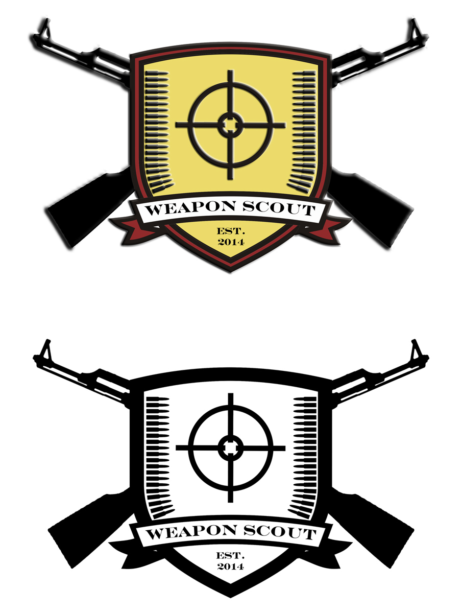 Logo Design by Mad-Crafty for Weapon Scout | Design #3238596