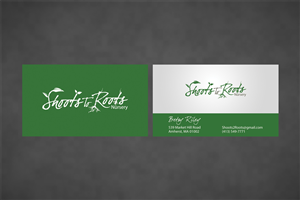 Diseño de Tarjeta de Presentación por diRtY.EMM para Shoots to Roots Nursery  | Diseño: #3419396