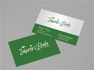 Diseño de Tarjeta de Presentación por diRtY.EMM para Shoots to Roots Nursery  | Diseño: #3494310