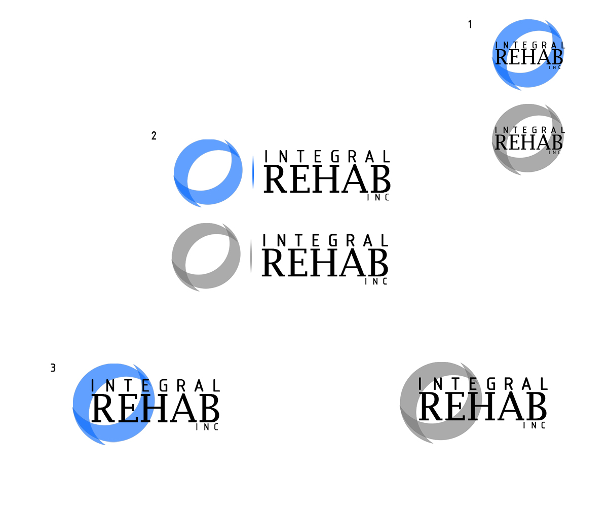 Logo-Design von ncmax für Integral Rehab Inc. | Design #3218673