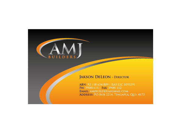 Business Card Design by faisal_creative for this project | Design #780715