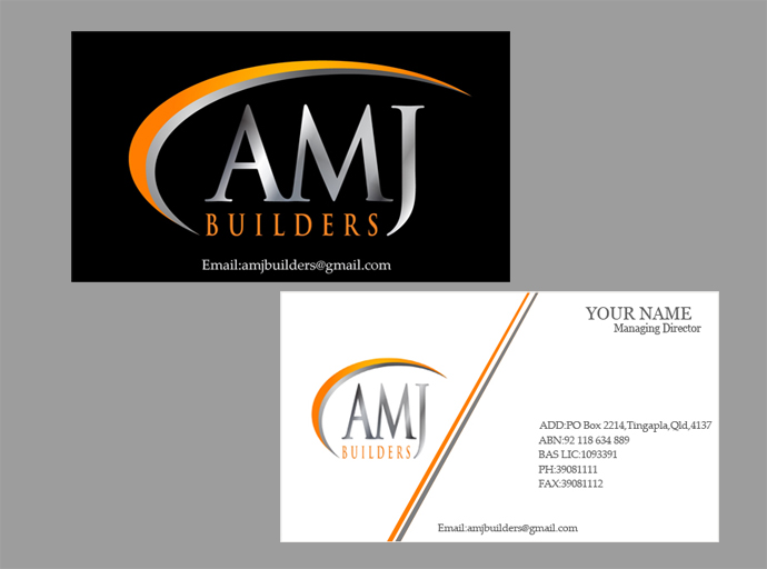 Business Card Design by Mahnoor for this project | Design #788666