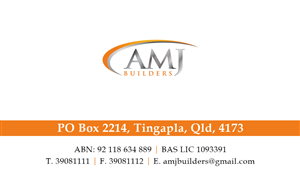 Business Card Design by mrp for this project | Design: #791446