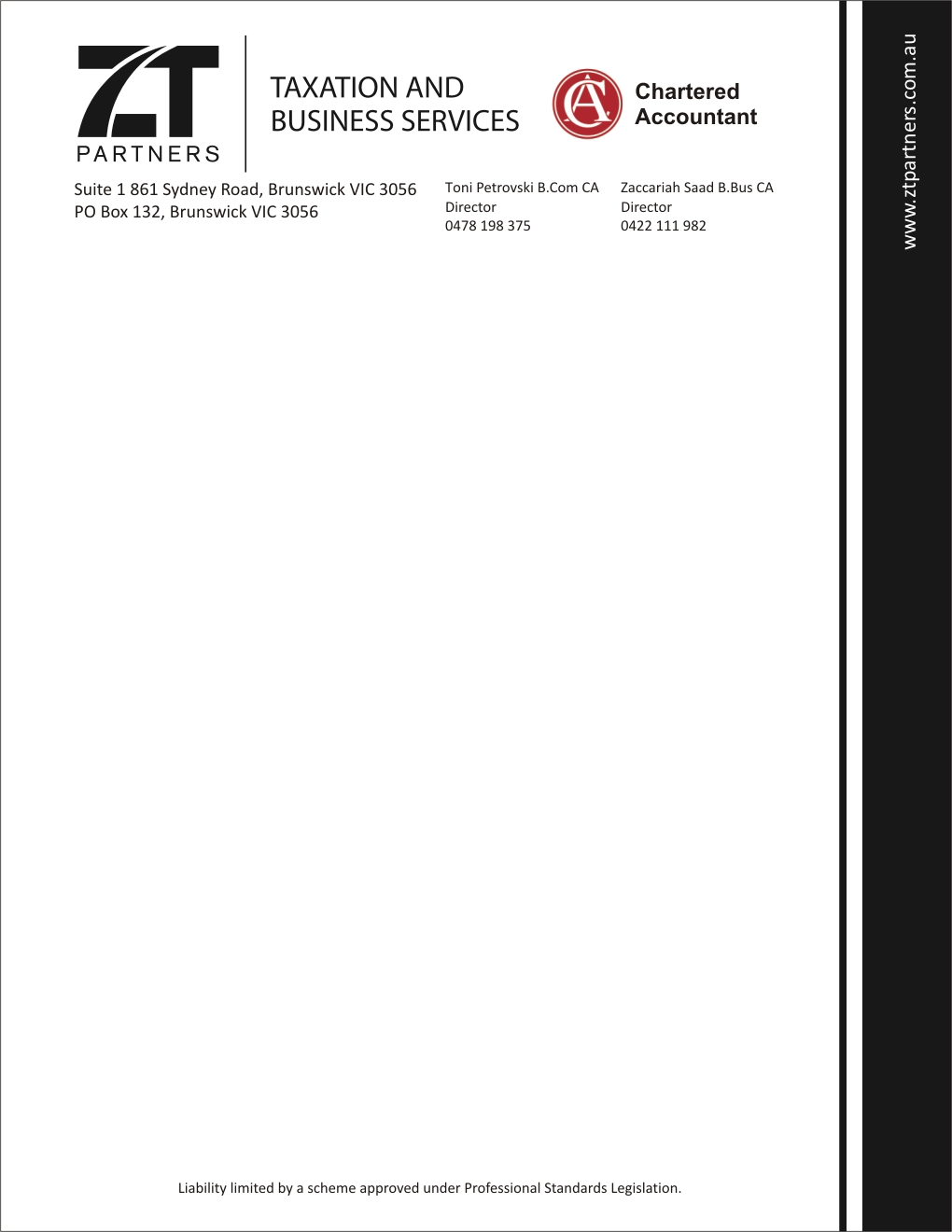 Letterhead Design by Valeriu Dudau for this project | Design #3293613