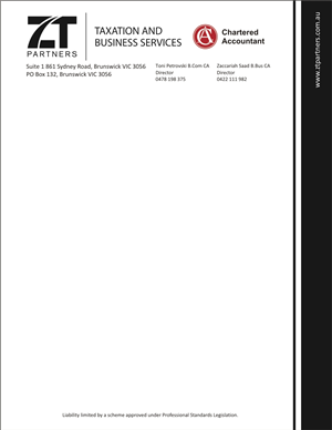 Letterhead Design by Valeriu Dudau for this project | Design #3293613