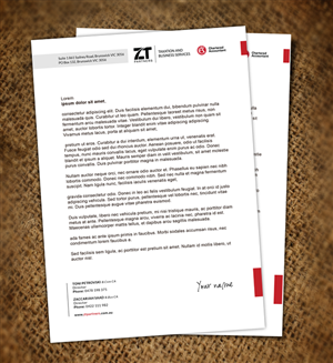 Letterhead Design by  Artman for this project | Design #3293917