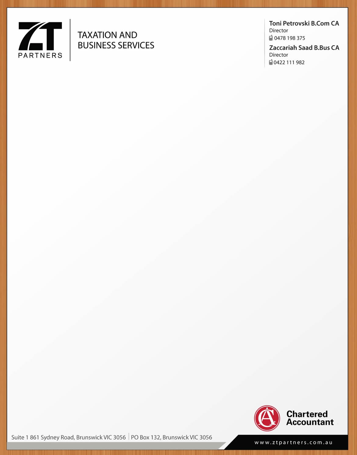 Letterhead Design by Sbss for this project | Design #3313779