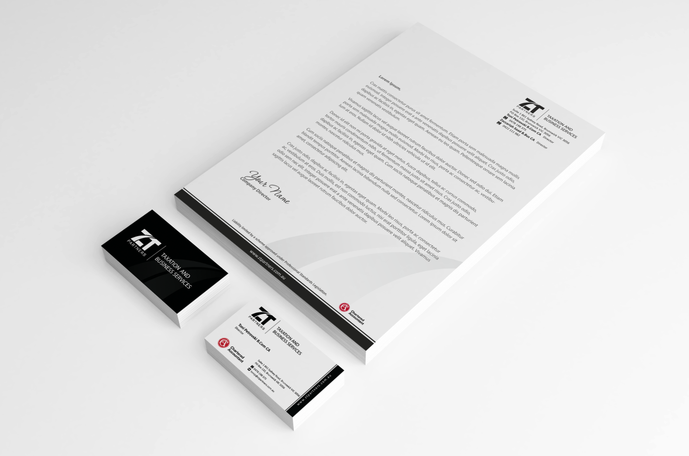 Letterhead Design by HYPdesign for this project | Design #3284353