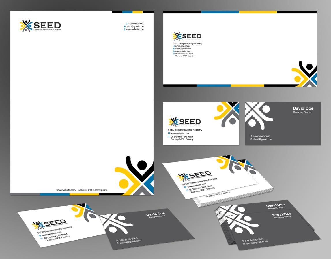 Stationery Design by kousik for Seed Group | Design #3244006