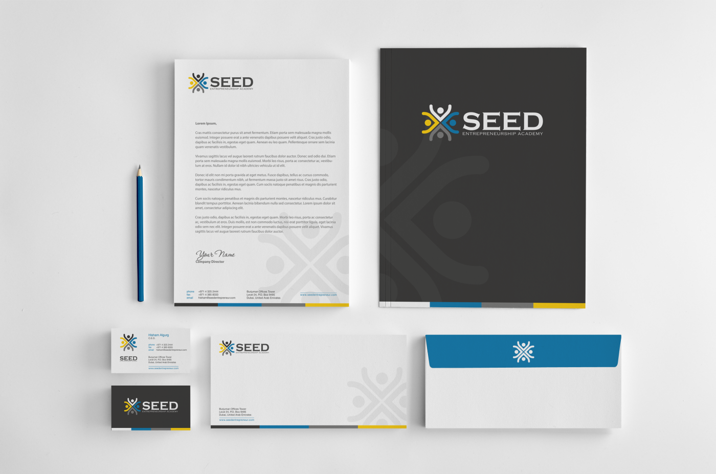 Stationery Design by HYPdesign for Seed Group | Design #3210371