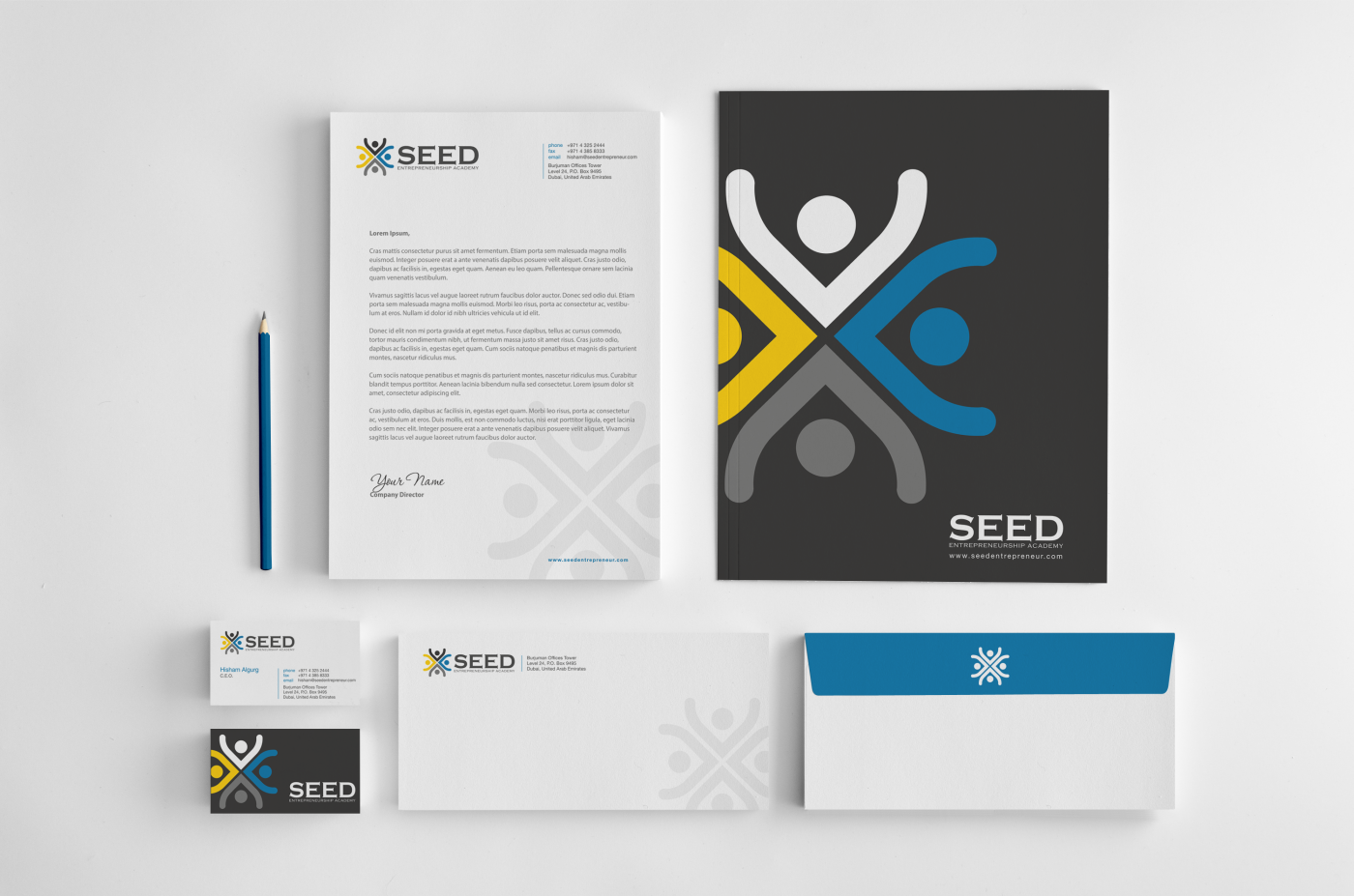 Stationery Design by HYPdesign for Seed Group | Design #3248778
