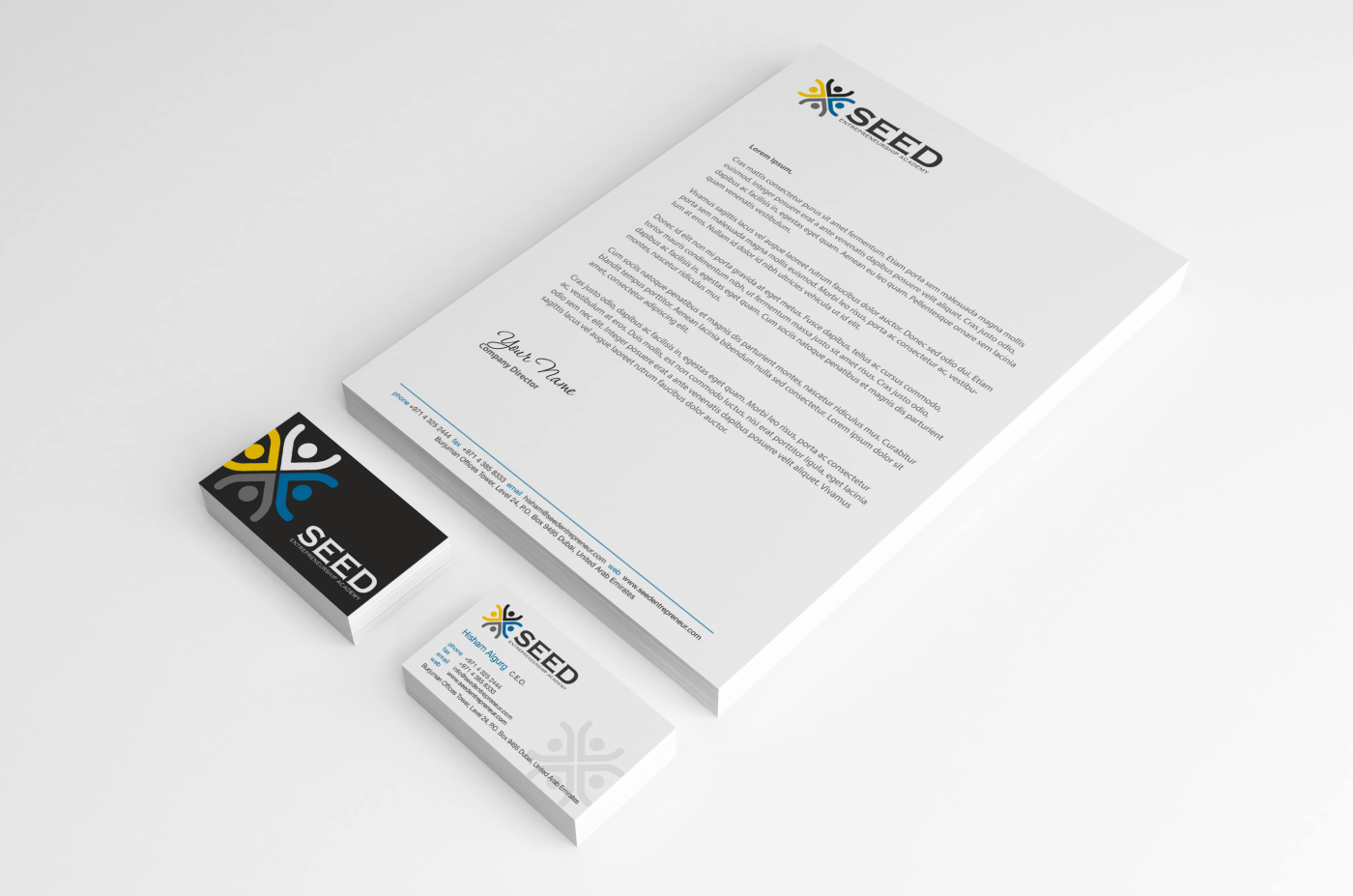 Stationery Design by HYPdesign for Seed Group | Design #3283211