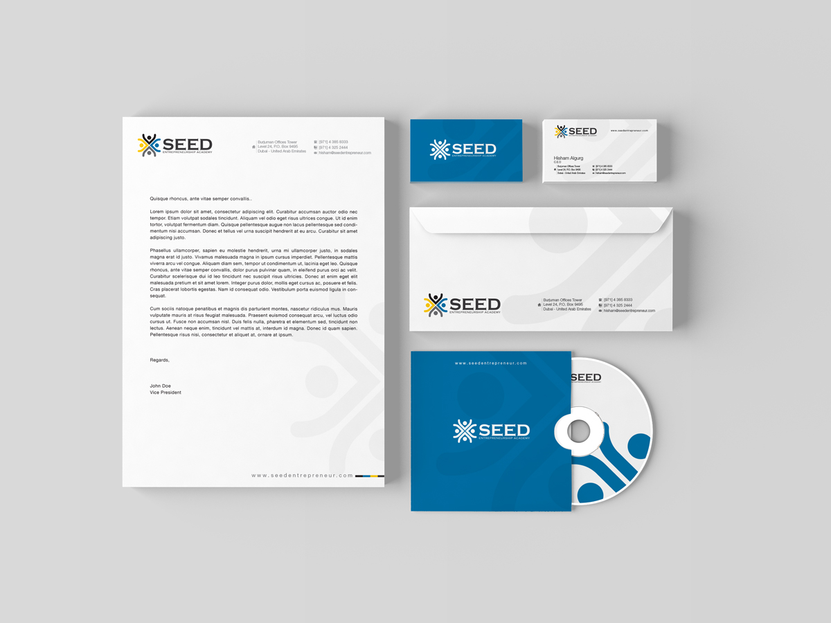Stationery Design by mrlee.dz90 for Seed Group | Design #3225569