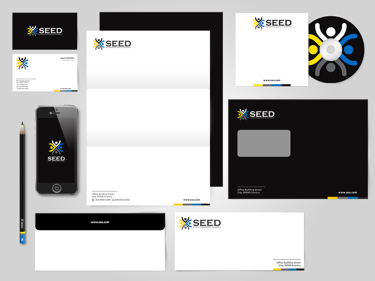 Stationery Design by Cyanide Designz for Seed Group | Design #3202986