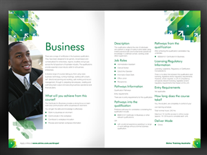 Strive Training Australia - Course Brochure Design | Brochure Design by Monsterish