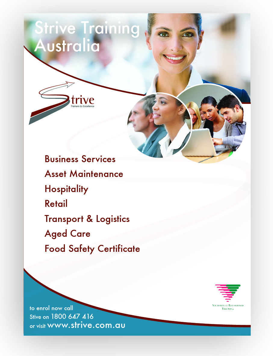 elegant serious education brochure design for a company by education pamphlet design