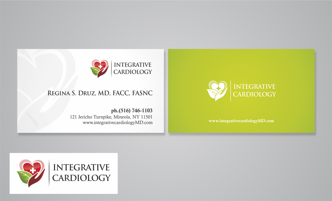 Business Card Design by yanuaryanuar for Integrative Cardiology, PLLC | Design #3232078
