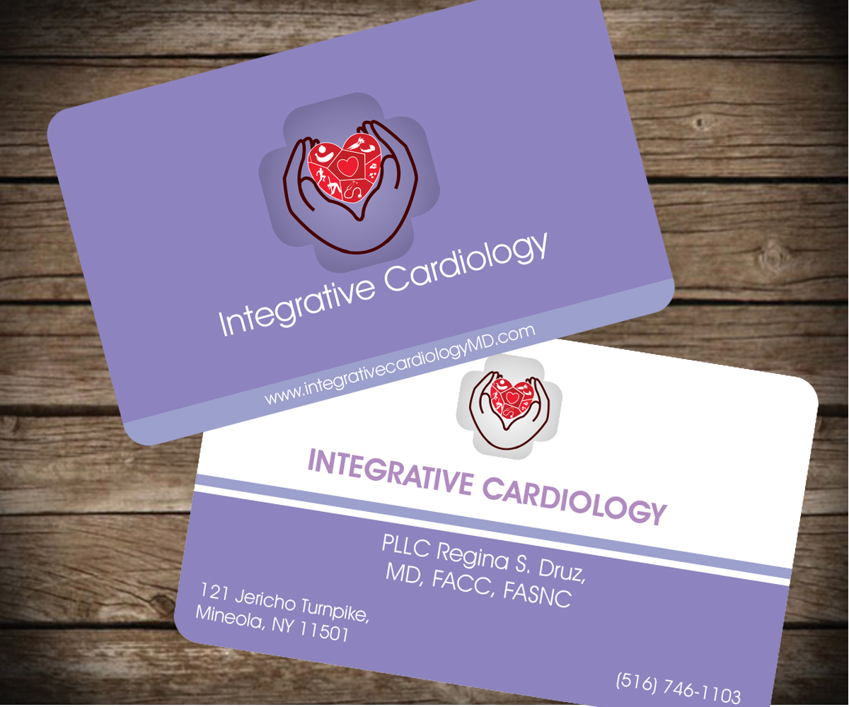Business Card Design by Aaaron for Integrative Cardiology, PLLC | Design #3200896