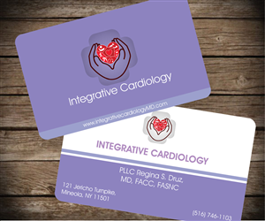 Diseño de Tarjeta de Presentación por Aaaron para Integrative Cardiology, PLLC | Diseño: #3200896