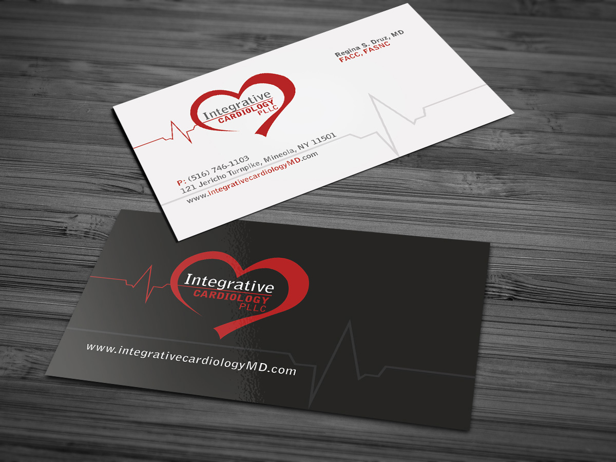 Diseño de Tarjeta de Presentación por GTools para Integrative Cardiology, PLLC | Diseño: #3236427