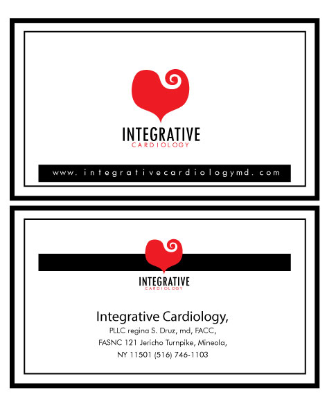 Business Card Design by Dream surfer for Integrative Cardiology, PLLC | Design #3219608