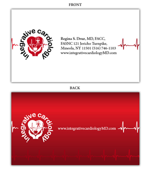 Diseño de Tarjeta de Presentación por PAS-CREATIVE para Integrative Cardiology, PLLC | Diseño: #3228339