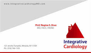 Diseño de Tarjeta de Presentación por iRishi para Integrative Cardiology, PLLC | Diseño: #3219984